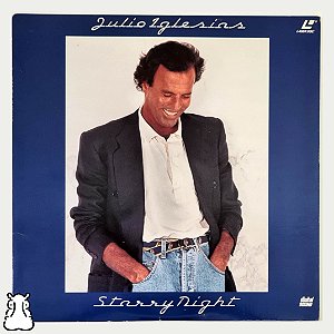 Laserdisc LD Julio Iglesias - Starry Night - Importado - Hm
