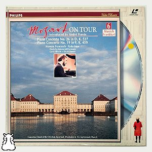 Laserdisc LD André Previn - Mozart On Tour - Importado - Hm