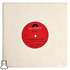 EP Compacto César Sampaio Vestida Noiva Vinil 1978 Leia - Hm