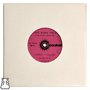 EP Compacto Celso Miguel Festa Meu Coração Vinil 1974 - Hm