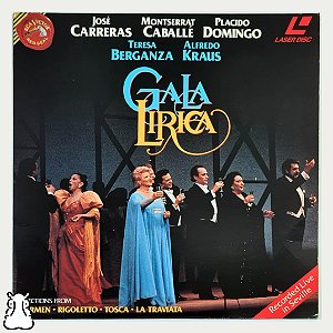 Laserdisc LD Gala Lírica - 1991 - Importado - Leia - Hm