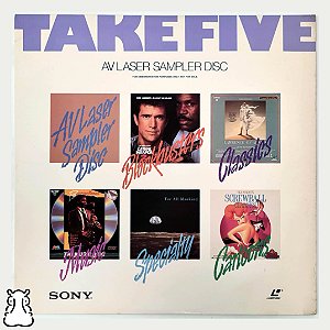 Laserdisc LD Take Five AV Laser Sampler Disc Importado - Hm