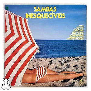 LP Sambas Inesquecíveis - Coletânea Disco de Vinil 1989 - Hm