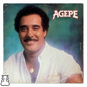 LP Agepê - Vai Acontecer - Disco de Vinil 1985 Encarte - Hm