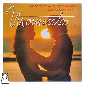 LP Momentos - Temas Românticos - Disco de Vinil 1979 - Hm
