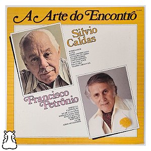 LP Silvio Caldas Francisco Petrônio Arte Encontro Vinil - Hm