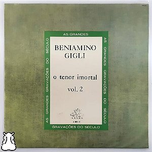 LP Beniamino Gigli - O Tenor Imortal Vol 2 - Disco Vinil - Hm