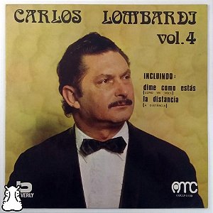 LP Carlos Lombardi - Vol 4 - Dime Como Estas - Vinil - Hm