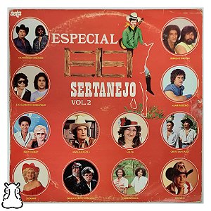 LP Especial Sertanejo Vol. 2 - Disco de Vinil 1984 - Hm