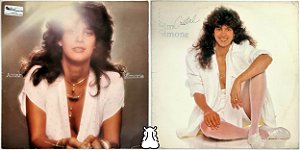 2 LPs Simone - Amar - Cristal - Disco de Vinil Encarte - Hm