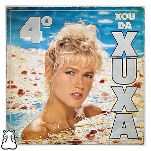 LP Xuxa - Xou da Xuxa 4 - 1989 Disco de Vinil Encarte - Hm
