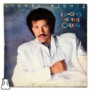 LP Lionel Richie - Dancing on the Ceiling Vinil Encarte - Hm