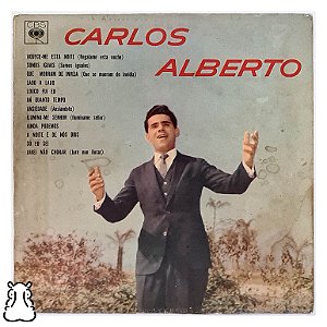 LP Carlos Alberto - Aquece-me Esta Noite - Vinil 1977 - Hm
