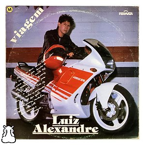 LP Luiz Alexandre - Viagem - Disco de Vinil 1990 - Hm