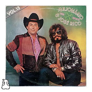LP Milionário e José Rico Vol 13 Amor Infinito Vinil - Hm