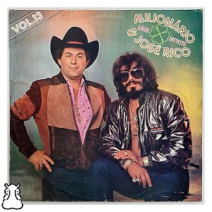 LP Milionário e José Rico Vol 13 Amor Infinito Vinil - Hm