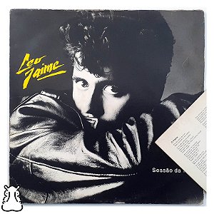 LP Léo Jaime - Sessão da Tarde - Vinil 1985 Encarte - Hm