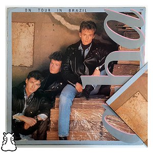 LP a-ha - On Tour in Brazil - Disco Vinil 1989 Encarte - Hm