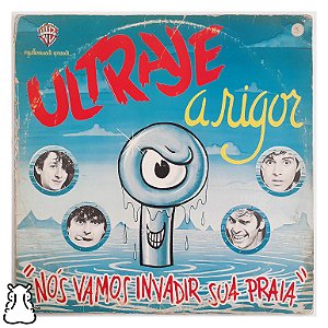 LP Ultraje A Rigor Vamos Invadir Sua Praia Vinil 1985 - Hm