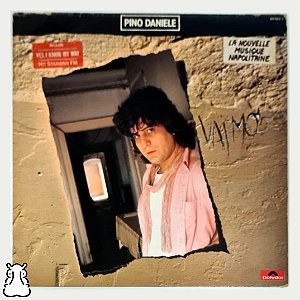 LP Pino Daniele - Vai Mo - Vinil Importado 1983 Encarte - Hm