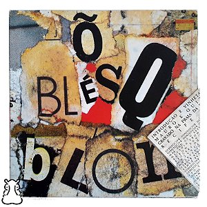 LP Titãs - Õ Blésq Blom - Disco de Vinil 1989 Encarte - Hm