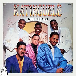 LP Katinguelê - Meu Recado Disco de Vinil 1994 Encarte - Hm