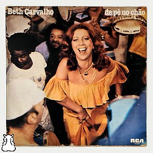 LP Beth Carvalho - De Pé no Chão - Vinil 1978 Encarte - Hm
