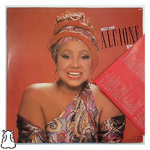 LP Alcione - Nosso Nome Resistência - Disco Vinil 1987 - Hm