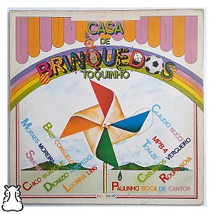 LP Toquinho - Casa de Brinquedos - Disco de Vinil 1983 - Hm