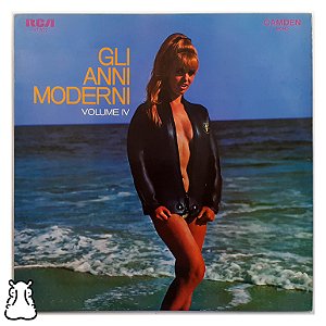 LP Gli Anni Moderni - Vol. IV Disco de Vinil Mono 1971 - Hm