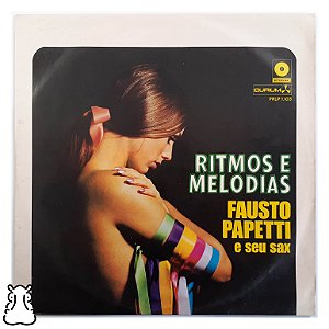 LP Fausto Papetti - Ritmos e Melodias - Vinil 1969 Leia - Hm