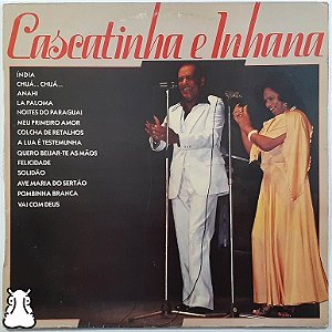 LP Cascatinha e Inhana - Índia - Disco de Vinil 1981 - Hm