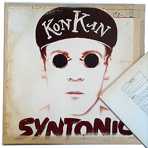 LP Kon Kan - Syntonic - Disco de Vinil 1990 Encarte - Hm