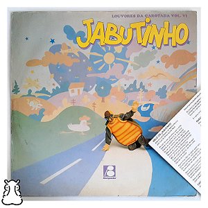 LP Jabutinho Louvores Garotada Vol 6 Vinil 1993 Encarte - Hm