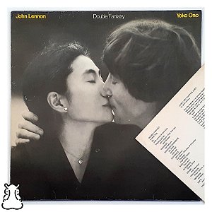 LP John Lennon e Yoko Ono Double Fantasy Vinil Encarte - Hm