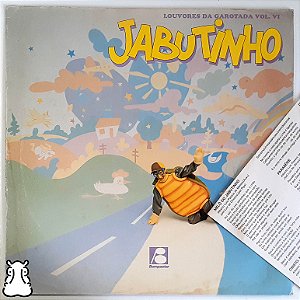 LP Jabutinho Louvores Garotada Vol 6 1993 Vinil Encarte - Hm