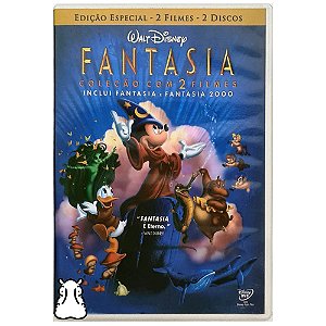 DVD Filme - Fantasia - Walt Disney - Duplo - Hm