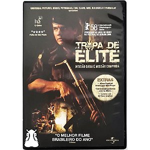 DVD Filme Tropa De Elite - Hm