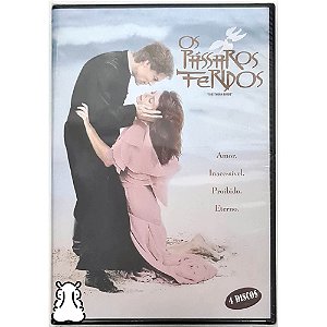 DVD Filme Os Pássaros Feridos - 4 Discos - Lacrado - Hm