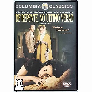 DVD Filme De Repente No Último Verão - Elizabeth Taylor - Hm