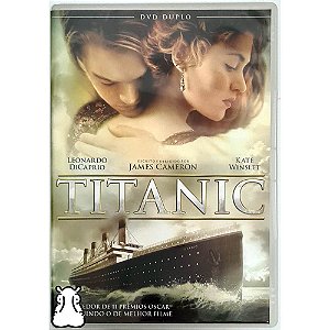 DVD Filme Titanic - Leonard DiCaprio Kate Winslet Duplo - Hm