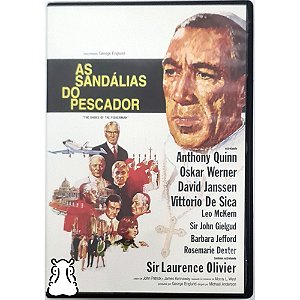 DVD Filme As Sandálias Do Pescador - Anthony Quinn - Hm