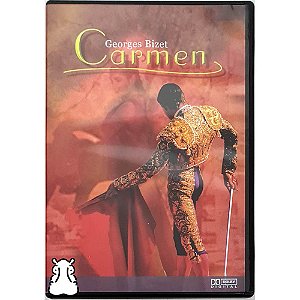 DVD Carmen - Georges Bizet Produção Ao Ar Livre Europa - Hm