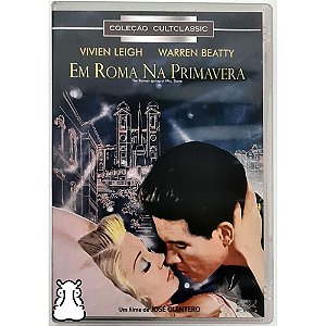DVD Filme Em Roma Na Primavera - Vivien Leigh - Hm