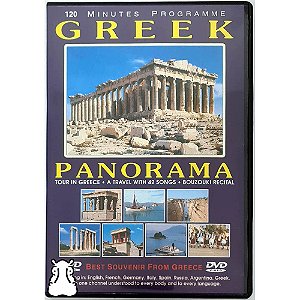 DVD Greek Panorama - Souvenir da Grécia - Importado - Hm