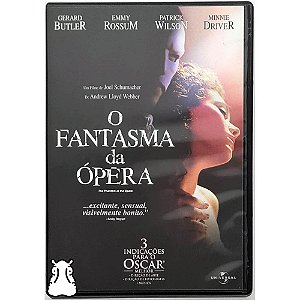 DVD Filme O Fantasma Da Ópera - Andrew Lloyd Webber - Hm