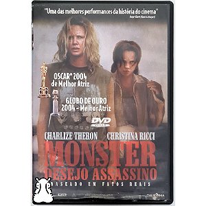 DVD Filme Monster - Desejo Assassino - Hm