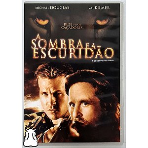 DVD Filme A Sombra e a Escuridão - Michael Douglas - Hm