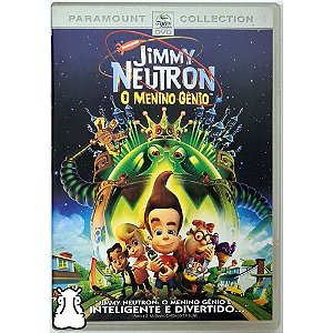 DVD Filme Desenho Jimmy Neutron - O Menino Gênio - Hm