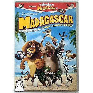 DVD Filme Desenho Madagascar - Pinguins de Madagascar - Hm